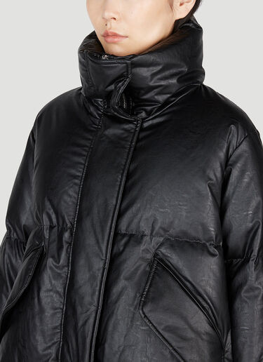 MM6 Maison Margiela Puffer Down Jacket Black mmm0253004