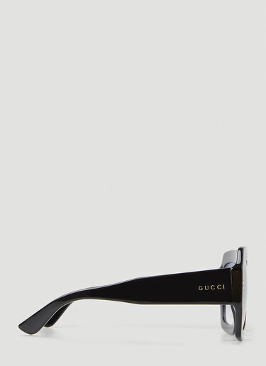 Gucci Oversized Square Frame Sunglasses Brown guc0247364