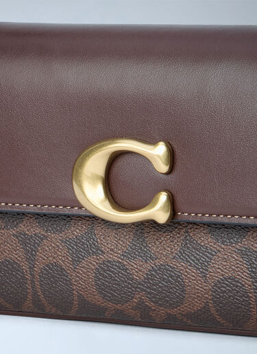Coach Jet Shoulder Bag In Signature Canvas Brown coa0264041