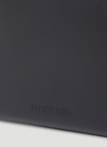 Le Gadju Leather Wallet Jacquemus Le Gadju Leather Wallet Black jac0154037