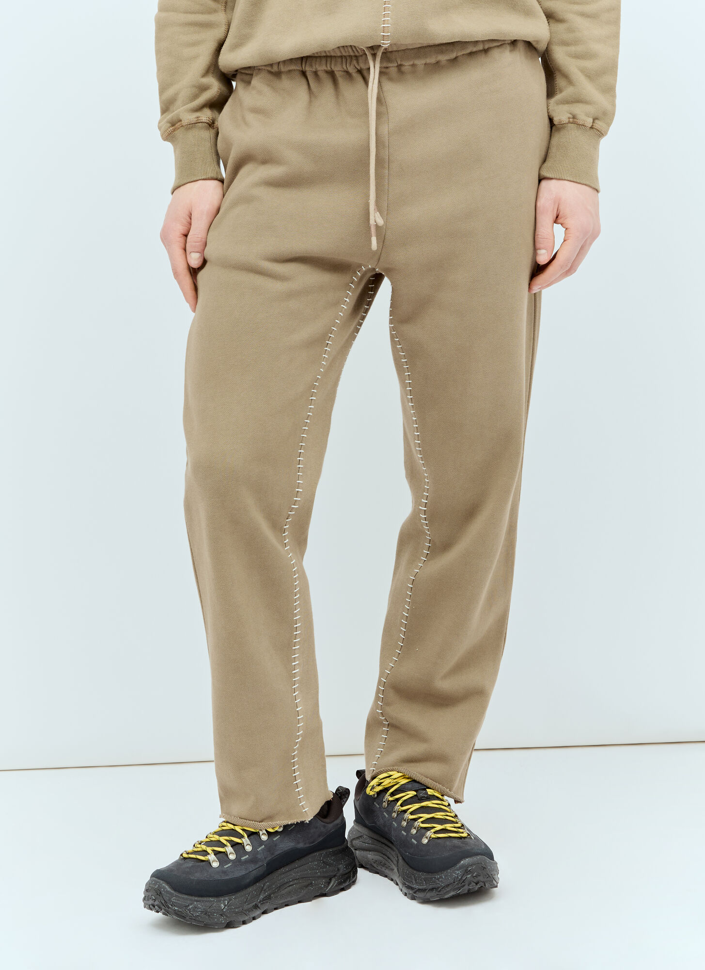 Shop Space Available Artisan Track Pants In Khaki