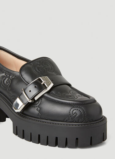 Gucci GG Matelassé Loafers Black guc0251086