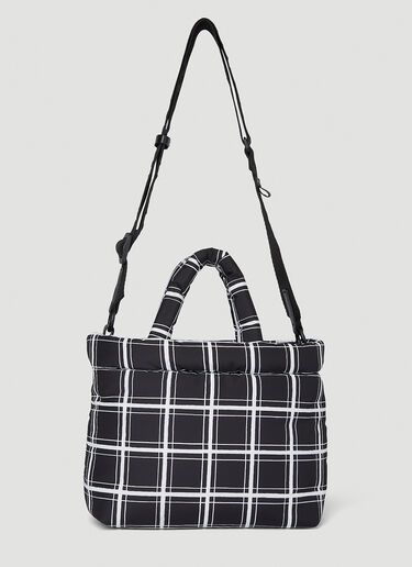 Marni 徽标贴饰托特包 黑色 mni0254010