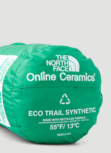 The North Face x Online Ceramics Trail Sleeping Bag Green tnf0148041