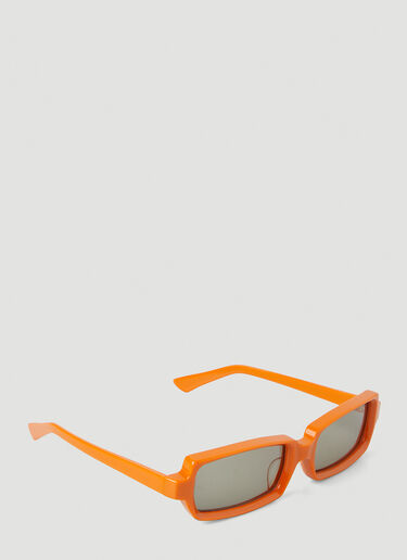 UNDERCOVER Narrow Rectangular Sunglasses Orange und0148012