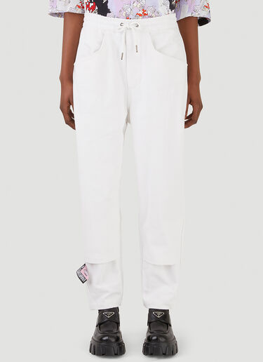 Garbage TV What "a" Trip Pants White gtv0344002