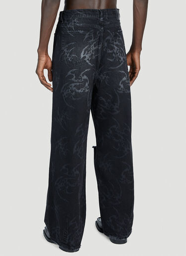 Han Kjøbenhavn Laser Tribal Jeans Black han0153007