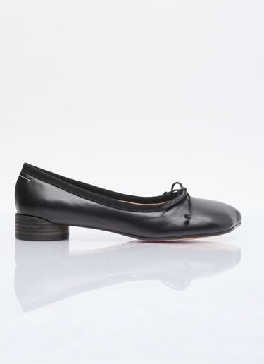 MM6 Maison Margiela Anatomic Ballerinas Black mmm0255022