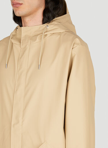 Rains Fishtail Parka Jacket Beige rai0352003