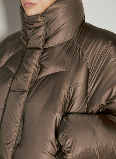 Entire Studios UVR Puffer Down Jacket Brown ent0153003