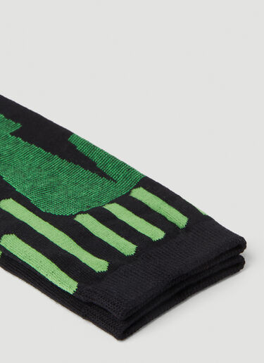 Walter Van Beirendonck W Socks Green wlt0152023