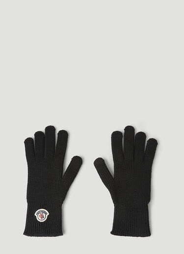 Moncler Knitted Gloves Black mon0146053