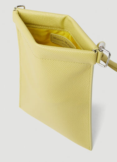 Maison Margiela Signature Stitch Phone Pouch Yellow mla0151055