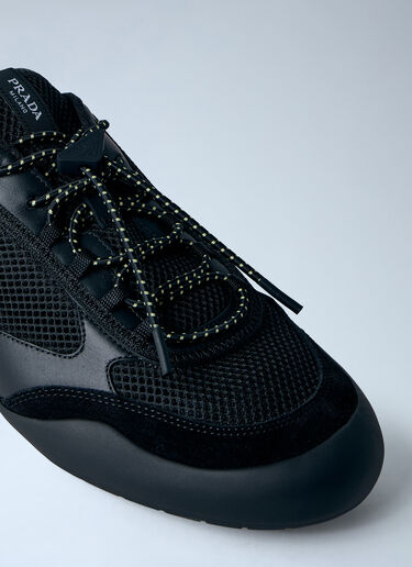 Prada Speedrock Mesh Panel Sneakers Black pra0164013