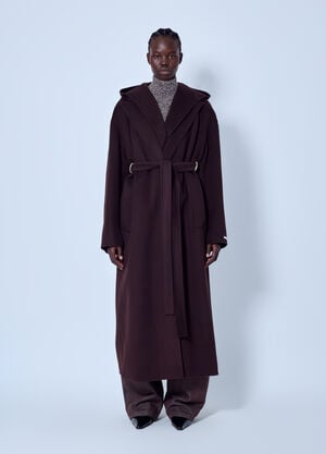 Sportmax Olmo Wool Coat Brown spx0266005