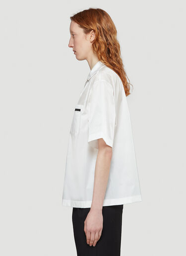 Prada Short-Sleeved Shirt White pra0243061