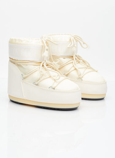 Moon Boot 아이콘 로우 스노우 부츠 크림 mnb0346007