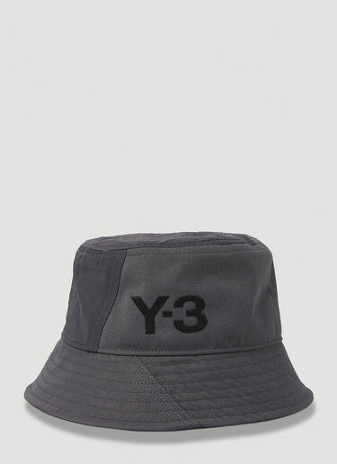 Y-3 同色拼接渔夫帽 灰色 yyy0152044