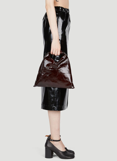 Japanese Mini Shoulder Bag MM6 Maison Margiela Japanese Mini Shoulder Bag Dark Brown mmm0253040