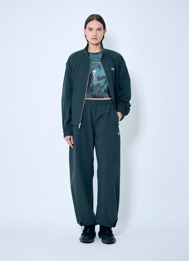 RUNNING ORDER Printed Casey Top Green run0359003