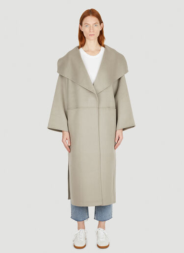 TOTEME Signature Cashmere Coat Grey tot0251021