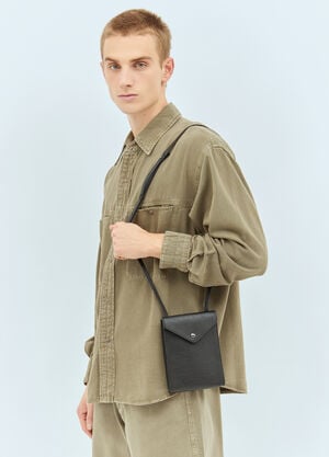 Lemaire Envelope Crossbody Bag Black lem0158021