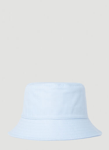 Raf Simons Logo Patch Bucket Hat Light Blue raf0151018