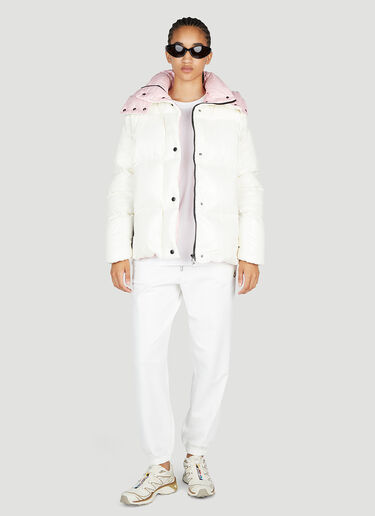 Relaxed Track Pants Moncler Relaxed Track Pants White mon0253036