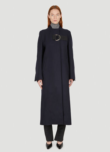 Capasa Milano Tailored Coat Navy cps0250004