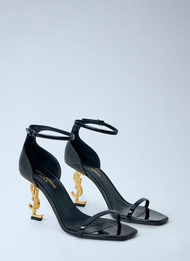 Saint Laurent 오피움 힐 샌들 블랙 sla0255040