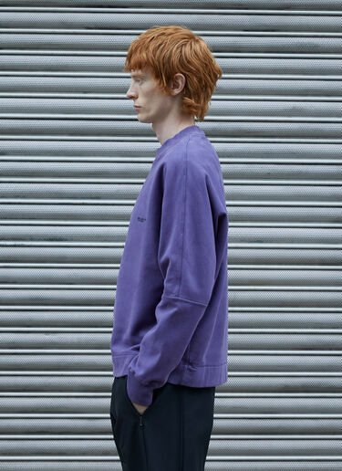 Massimo Osti Studio Logo Sweatshirt Purple mao0158039