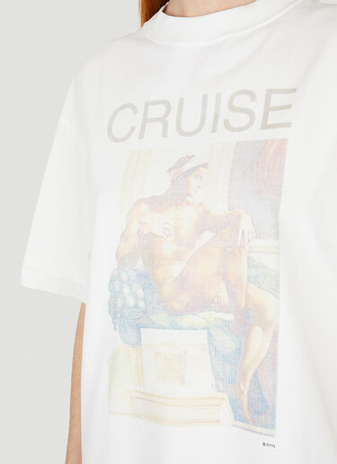 Eytys 페리스 크루즈 T-셔츠 화이트 eyt0351010