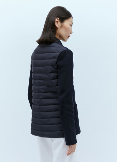 Moncler 衬垫针织西装外套 黑 mon0255040