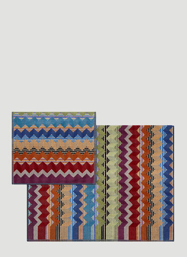 Missoni Set of Two Alfred Towels Orange wps0670124