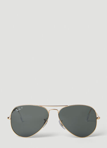 Ray-Ban Aviator Sunglasses Gold lrb0351003