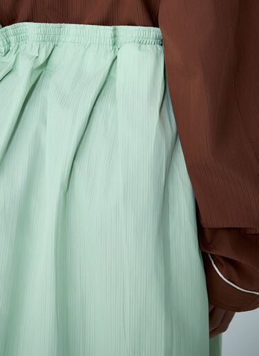 Cotton Midi Skirt Prada Cotton Midi Skirt Blue pra0262129