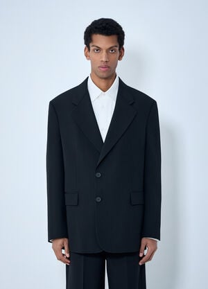MM6 Maison Margiela Tailored Blazer Black mmm0163013