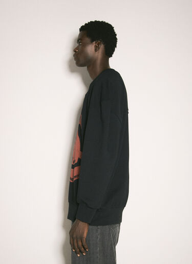 Sunken Orb Sander Sweatshirt Vivienne Westwood Sunken Orb Sander Sweatshirt Black vvw0158005