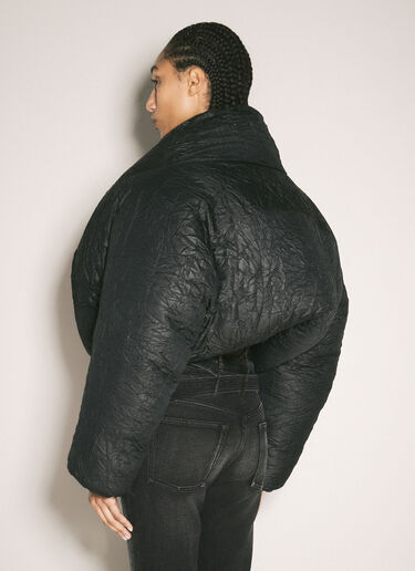 Y/Project Cropped Puffer Jacket Black ypr0258006