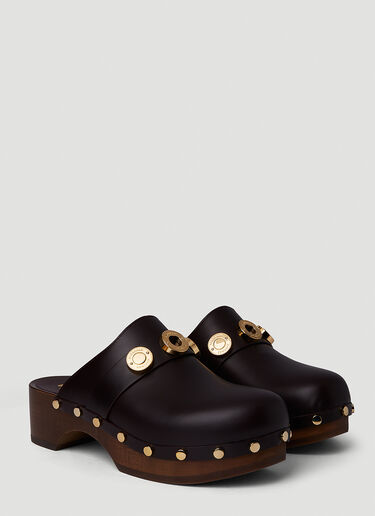 Burberry Ophelia 屐鞋 黑色 bur0250003