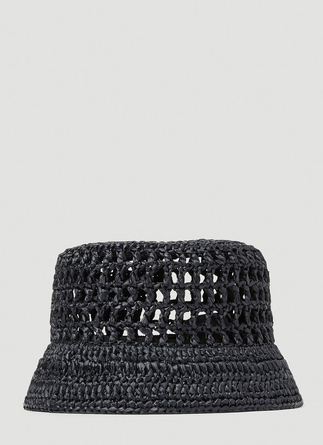 Black bucket sales hat prada