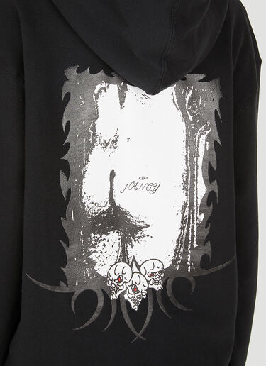 Nancy Booty Hooded Sweatshirt Black ncy0348009