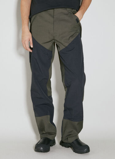 ROA Contrast Cargo Pants Brown roa0154013