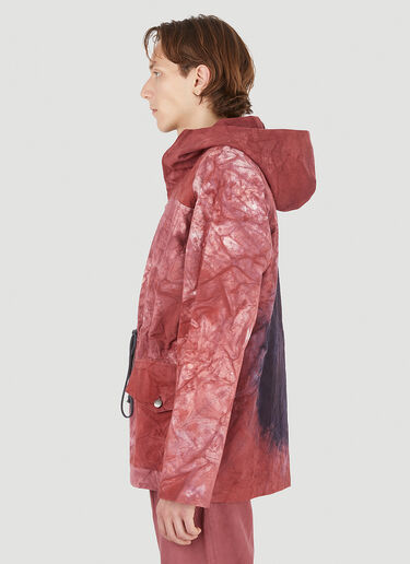 Marbled Pullover Parka Jacket Alive & More Marbled Pullover Parka Jacket Red aam0146001