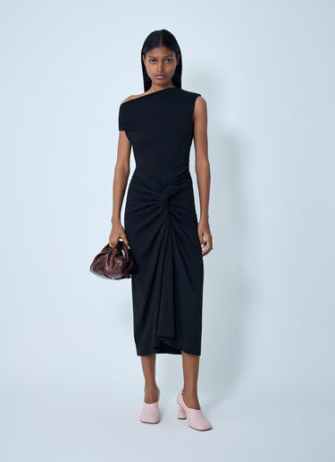 Dries Van Noten Herchive Midi Skirt Black dvn0262013