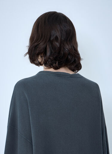 Our Legacy Washed Oversized Sweatshirt Grey our0164015