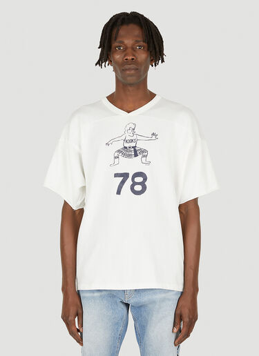 ERL 78 Football T-Shirt White erl0348007