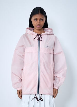 Prada Re-Nylon Hooded Windbreaker Jacket Grey pra0264032