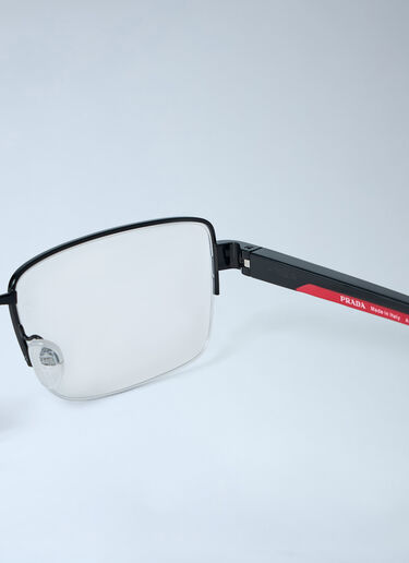 Prada Linea Rossa Semi-Rimless Optical Glasses Black lpl0362003