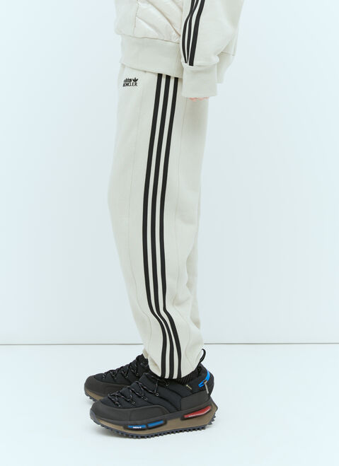 Moncler + Rick Owens Logo Applique Track Pants Beige mcs0355013
